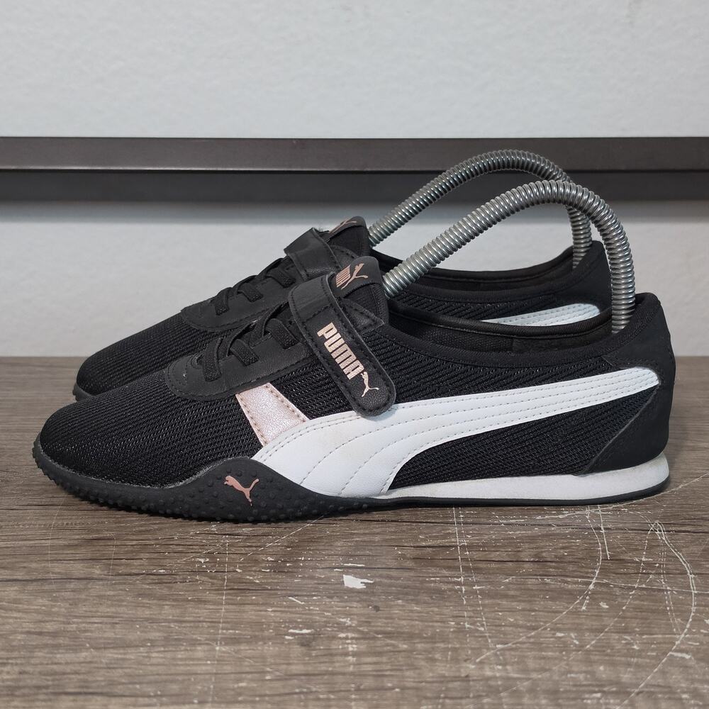Puma Bella V Clean Women's Flats Shoes Sneakers Size 7.5 Black